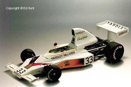 This is the 1 12 Tamiya McLaren M23 built as the David Hobbs version no