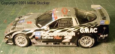 FLY 1/32 SLOTCAR FLY  KIT CORVETTE C5R white body chassis & parts 88306 