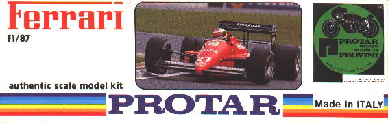 GPMA: Protar Ferrari F1 87/88