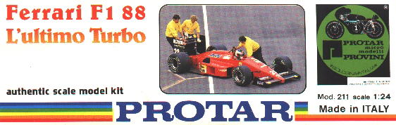 GPMA: Protar Ferrari F1 87/88